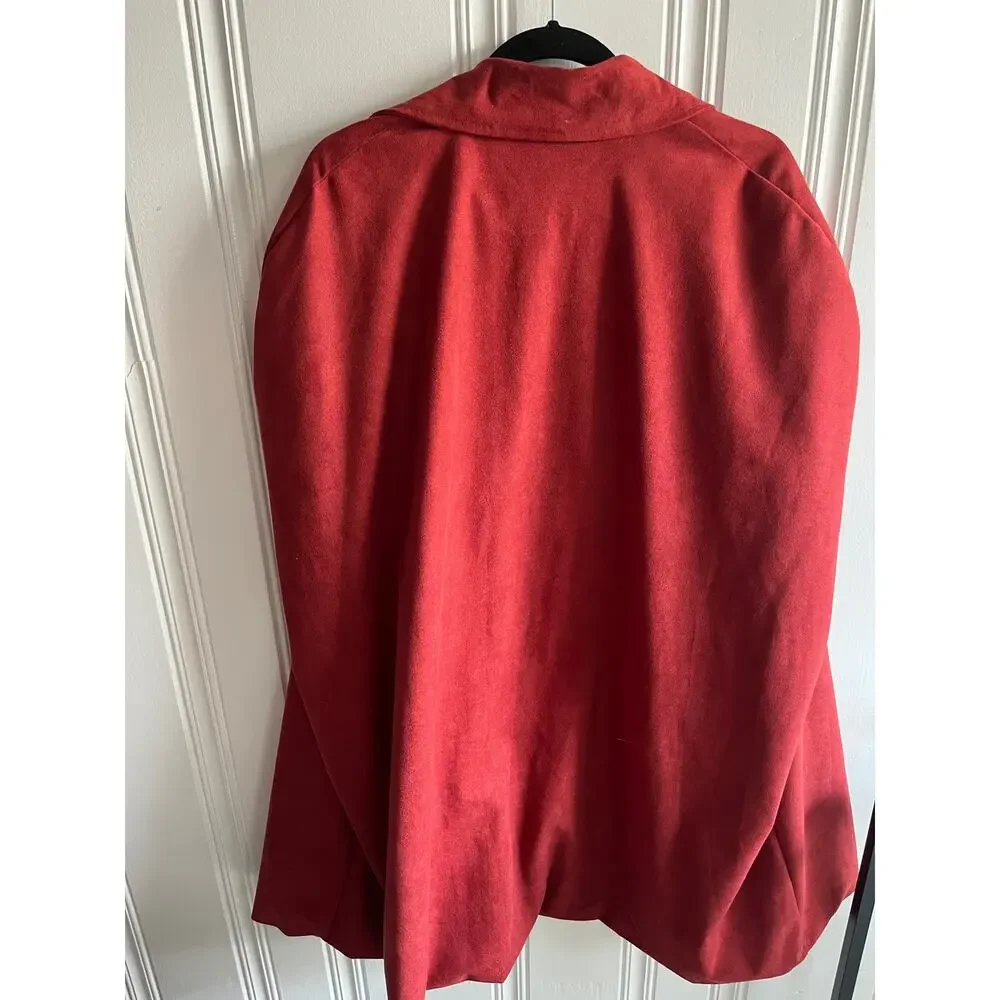 Cape/coat swallow red order plus size Med